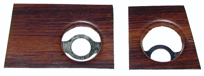 1969 Chevrolet Camaro Radio Dash Plates Woodgrain Free Returns