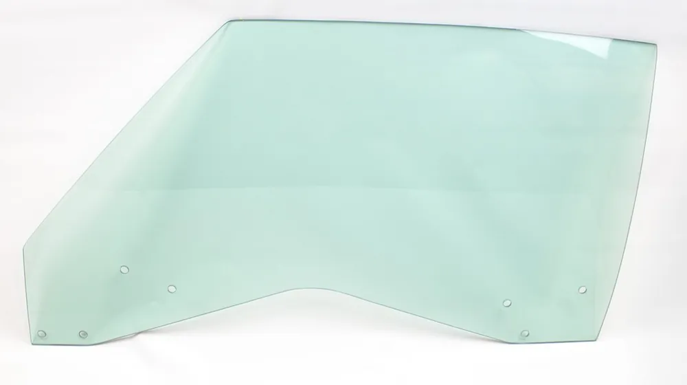 Free Delivery 1969-1970 Buick| Chevrolet| Oldsmobile| Pontiac Skylark| Chevelle| Malibu| Cutlass| 442| Cutlass| GTO| Grand Prix| LeMans| Tempest Door Glass, Green Tint Driver Side