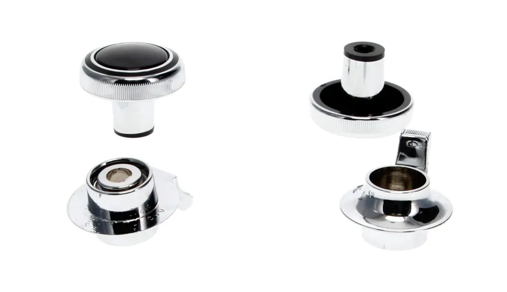 Direct From Factory 1969-1970 Chevrolet Camaro| Chevelle| Malibu| Nova| El Camino| Impala| Bel Air| Biscayne| Caprice Stereo Radio Knobs, 4 Pcs
