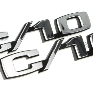1969-1970 Chevrolet Pickup Truck| Blazer| Suburban Front Fender Emblem C/10, Pair Driver/Passenger Side Money Back Guarantee