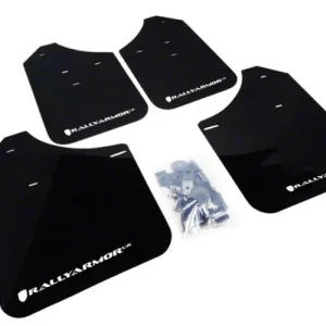 Worldwide Shipping Rally Armor Throtl 02-07 Subaru WRX/STI/RS/2.5i Wagons Req. Mod. Black UR - MF1-UR-BLK/WH MF1-UR-BLK/WH
