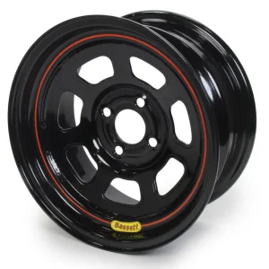 15x7 4x4.25 4in BS D-Hole Lite Black Modern