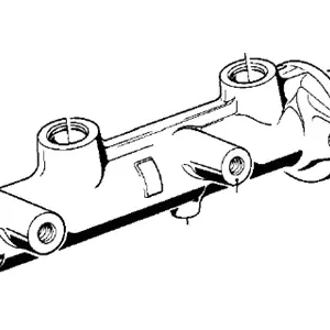 Best Choice Genuine BMW 34-31-1-153-053Brake Master Cylinder